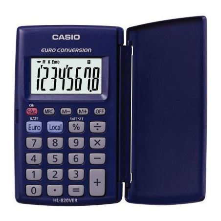 Achetez Machine à calculer de poche CASIO 8 chiffres HL820VER HL-820VERA-WA-EP CASIO pas cher sur M..