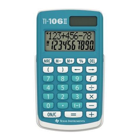 Achetez Machine à  calculer de poche scolaire Texas TI-106II TI106II TEXAS INSTRUMENTS pas cher su..