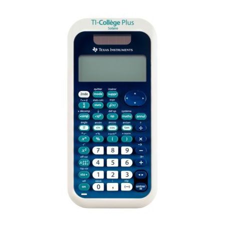 Achetez TEXAS INSTRUMENTS Calculatrice scientifique TI-College Plus COLLEGEP/TBL/1E2 pas cher sur Ma..