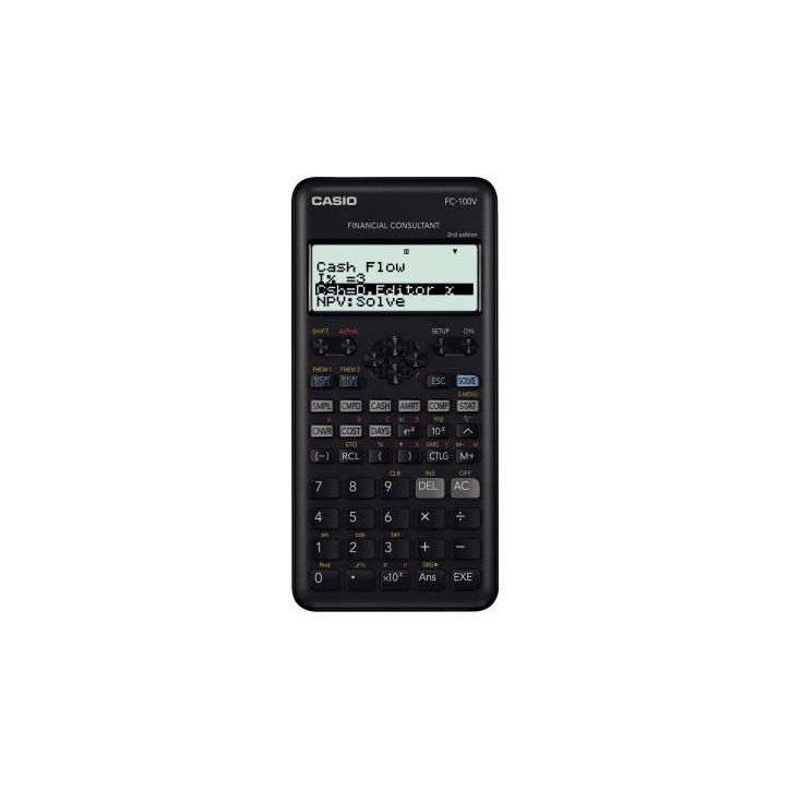 Machine à calculer financière CASIO FC-100V FC-100V-2-W-ET CASIO