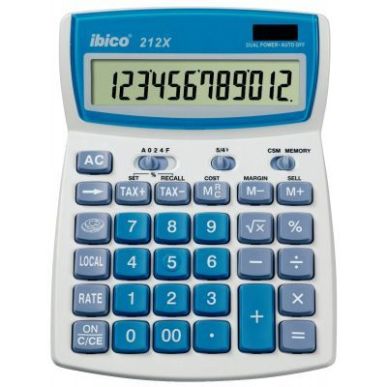 Achetez Machine à calculer professionnelle de bureau Ibico 212X IB410161 IBICO ACCO pas cher sur Ma..
