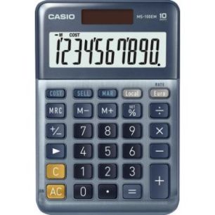 Achetez Calculatrice de bureau CASIO MS-100 EM MS-100EM-W-EP CASIO pas cher sur Ma Rentrée Scolaire