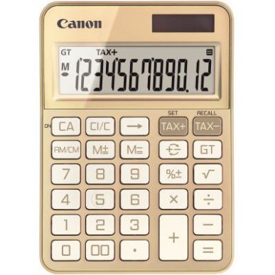 Achetez Machine à calculer pour bureau 12 chiffres Canon KS-125KB Or CANON pas cher sur Ma Rentrée..