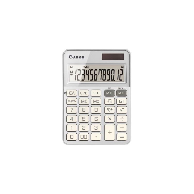 Achetez Machine a calculer pour bureau 12 chiffres Canon KS-125KB Argent CANON pas cher sur Ma Rentr.. Achetez Machine a calculer pour bureau 12 chiffres Canon KS-125KB Argent CANON pas cher sur Ma Rentr..