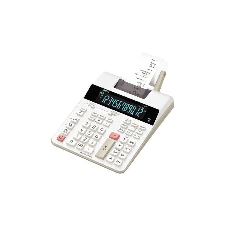 Machine à calculer imprimante de bureau Casio 12 chiffres FR-2650RC FR-2650RC