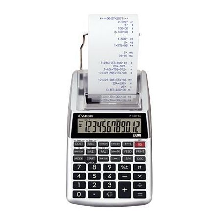 Achetez Calculatrice à impression portable 12 chiffres Canon P1DTSC2 2304C001 CANON pas cher sur Ma..