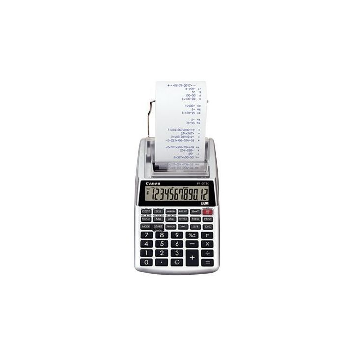 Calculatrice à impression portable 12 chiffres Canon P1DTSC2 2304C001 CANON