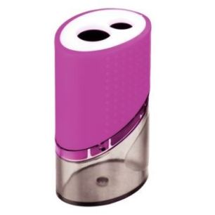 Achetez Taille-crayons en métal avec réserve en plastique, 2 usages FTC251071 pas cher sur Ma Rent..