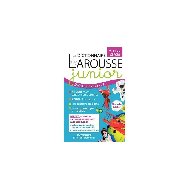 Achetez Dictionnaire Larousse Junior Edition 2025 9782036068544 LAROUSSE pas cher sur Ma Rentrée Sc.. Achetez Dictionnaire Larousse Junior Edition 2025 9782036068544 LAROUSSE pas cher sur Ma Rentrée Sc..