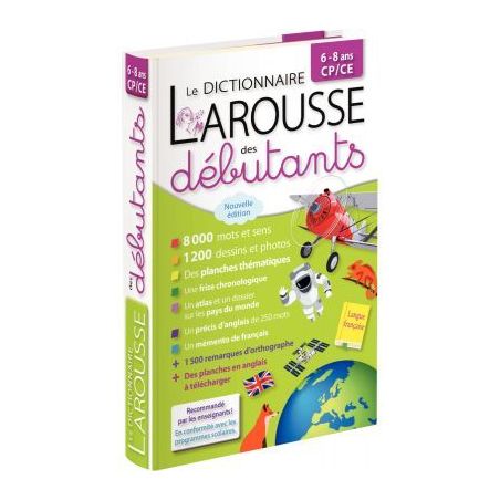Achetez Dictionnaire Larousse des débutants, CP/CE 9782035999955 LAROUSSE pas cher sur Ma Rentrée ..