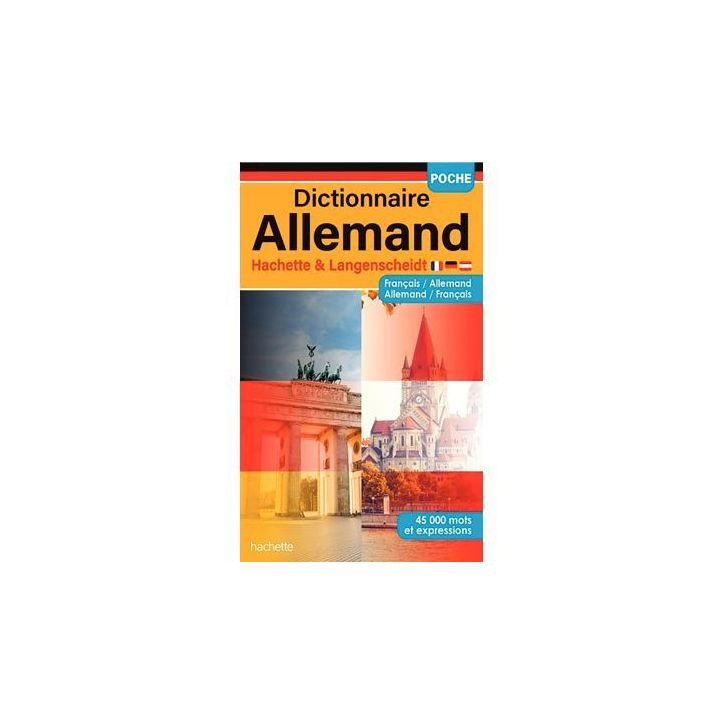 Dictionnaire de poche français / allemand hachette & langenscheidt 1039251