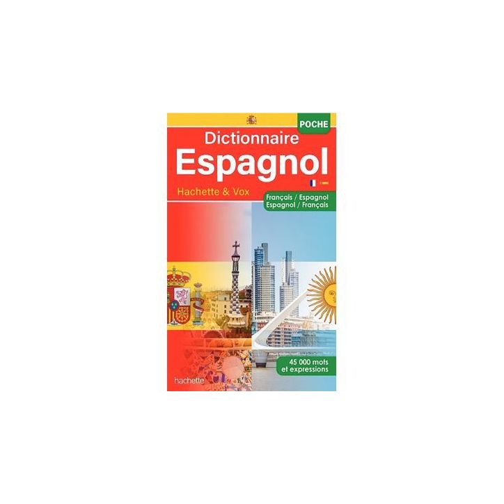 Dictionnaire de poche français / espagnol hachette & vox 9782014006834