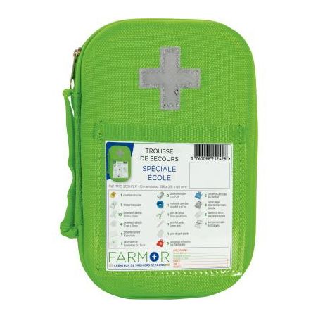 Achetez Trousse de secours spéciale école TRO 2120 FLV pas cher sur Ma Rentrée Scolaire