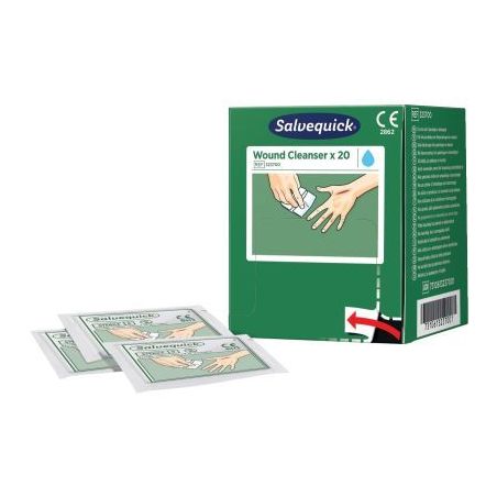 Achetez Boite de 20 lingettes lave-blessures 323700 CEDERROTH ORKLA pas cher sur Ma Rentrée Scolair..