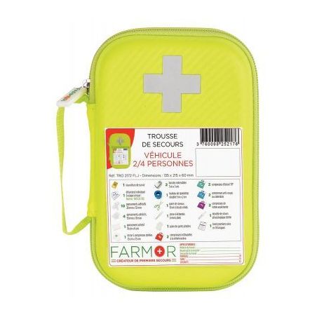 Achetez Trousse 1er secours haute visibilité TRO 2172 FLJ FARMOR pas cher sur Ma Rentrée Scolaire