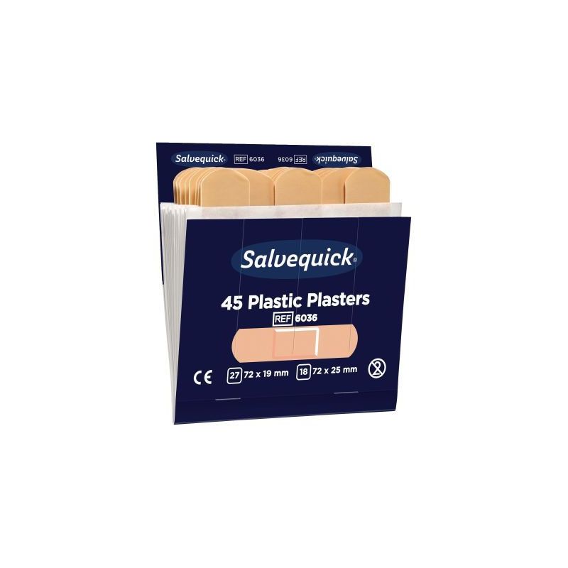 Achetez Boite de 6x45 pansements plastiques résistants à l'eau 6036 CEDERROTH ORKLA pas cher sur M..