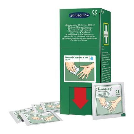 Achetez Boîte de 40 lingettes lave-blessures 3227 CEDERROTH ORKLA pas cher sur Ma Rentrée Scolaire