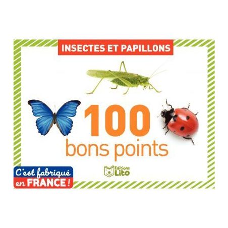 Achetez Boite de 100 images les insectes 03104 EDITIONS LITO pas cher sur Ma Rentrée Scolaire