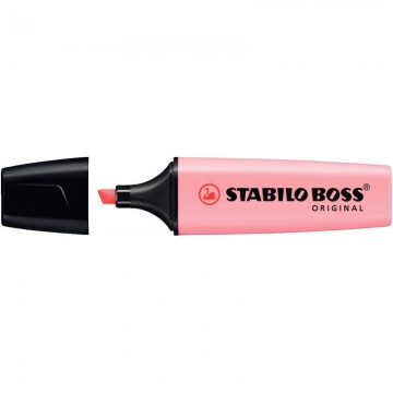 STABILO BOSS ORIGINAL Pastel surligneur pointe biseautée - Soupçon de rose