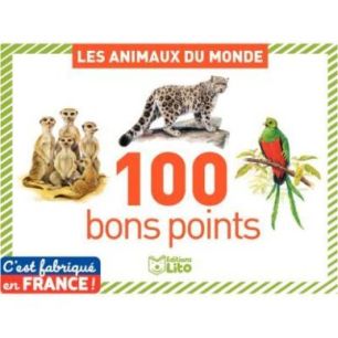 Achetez Boite de 100 images animaux du monde 03106 EDITIONS LITO pas cher sur Ma Rentrée Scolaire