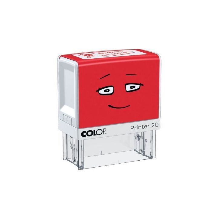 Tampon "Améliore ton écriture" rouge 157371 COLOP