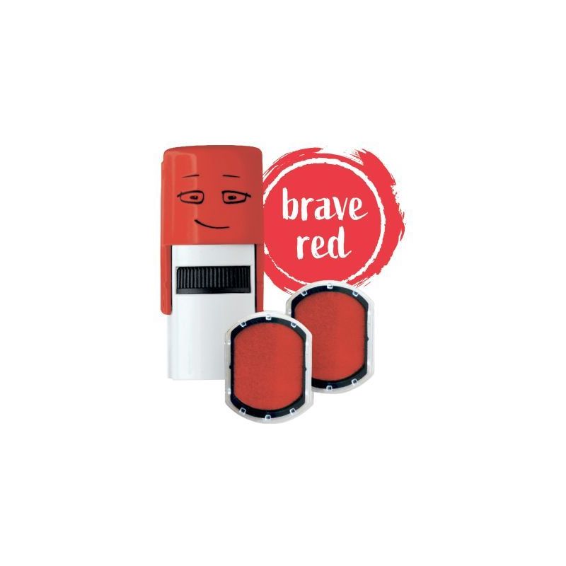 Achetez Blister de 2 cassettes d'encrage rouge 164861 COLOP pas cher sur Ma Rentrée Scolaire