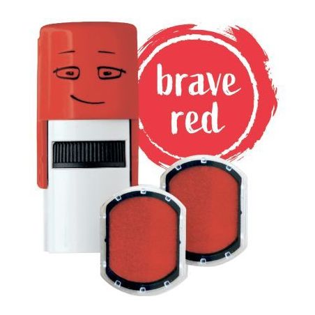 Achetez Blister de 2 cassettes d'encrage rouge 164861 COLOP pas cher sur Ma Rentrée Scolaire