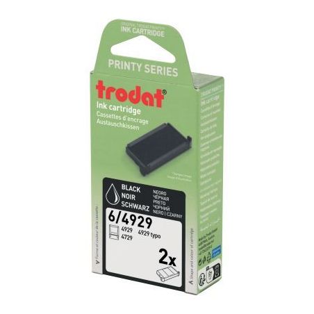 Achetez Blister de 2 cassettes 6/4929 encre noir B249291/4006 TRODAT pas cher sur Ma Rentrée Scolai..