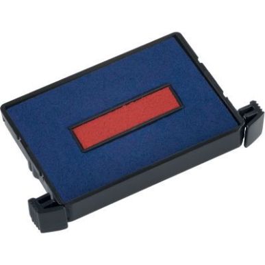 Achetez Blister 2 cassettes 6/4750 bleu / rouge B247500/78253 TRODAT pas cher sur Ma Rentrée Scolai..