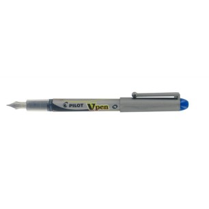 Stylo plume jetable Pilot V-Pen pro bleu 4902505281648 PILOT