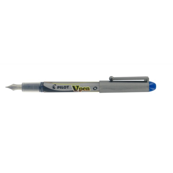 Stylo plume jetable Pilot V-Pen pro bleu 4902505281648 PILOT