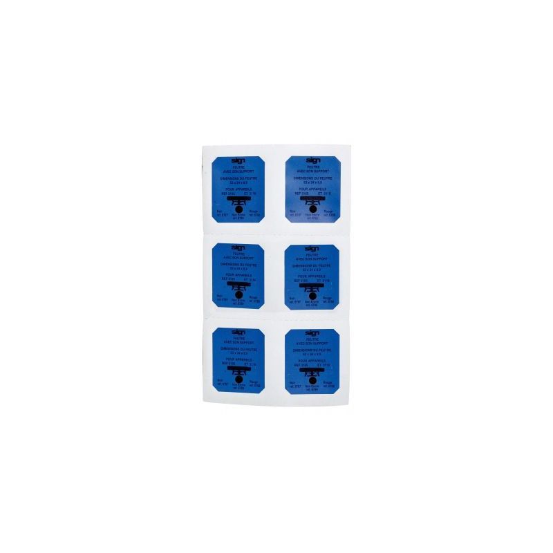 Achetez Blister de 6 recharges pré-encrées noir M6787 M6787 REINER pas cher sur Ma Rentrée Scolai..