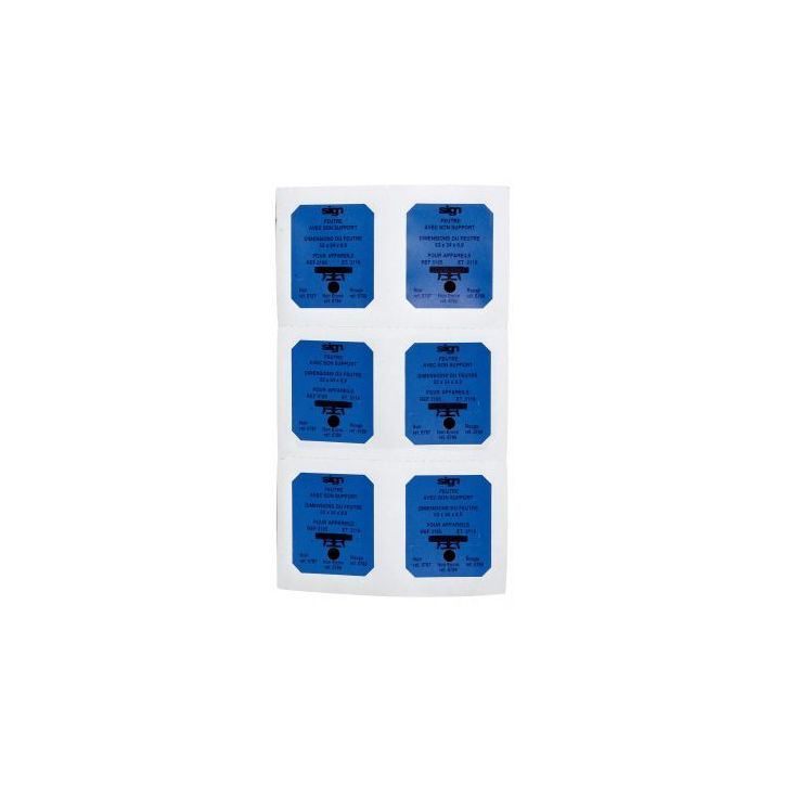Blister de 6 recharges pré-encrées noir M6787 M6787 REINER