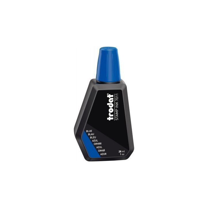 Flacon d'encre tampon  trodat bleu B170112 TRODAT