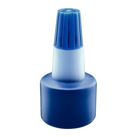 Achetez Encre à tampon sans huile, Flacon 30 ml, coloris bleu FTP300033 pas cher sur Ma Rentrée Sc..