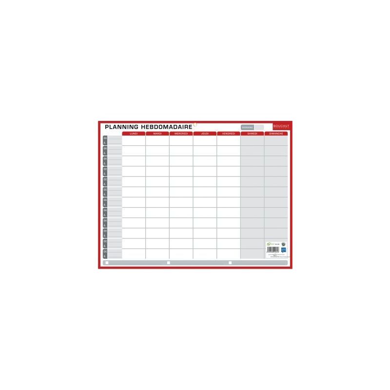 Achetez Planning rigide hebdomadaire et annuel 32x42cm PAPPLANREMBEFFMED BOUCHUT GRANDREMY pas cher .. Achetez Planning rigide hebdomadaire et annuel 32x42cm PAPPLANREMBEFFMED BOUCHUT GRANDREMY pas cher ..