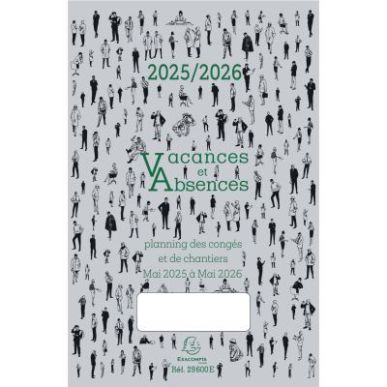 Achetez Planning vacances & absences mai à mai 2025/2026 29600E EXACOMPTA pas cher sur Ma Rentrée ..