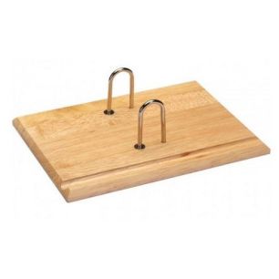 WONDAY Socle en bois arceaux métallique pour bloc éphéméride WONDAY Socle en bois arceaux métallique pour bloc éphéméride