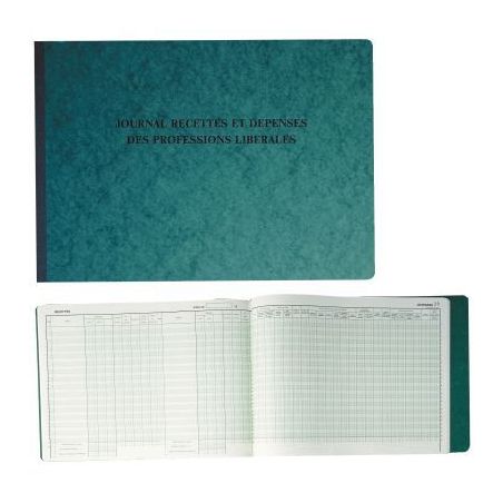 Achetez Piqûre de 80 pages recettes et dépenses des professions libérales 9620E EXACOMPTA pas che..