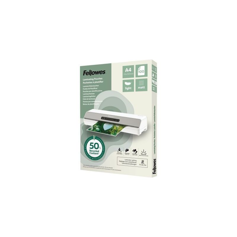 Achetez Boîte de 100 pochettes de plastification mates A4 80 microns 100143435 FELLOWES pas cher su.. Achetez Boîte de 100 pochettes de plastification mates A4 80 microns 100143435 FELLOWES pas cher su..