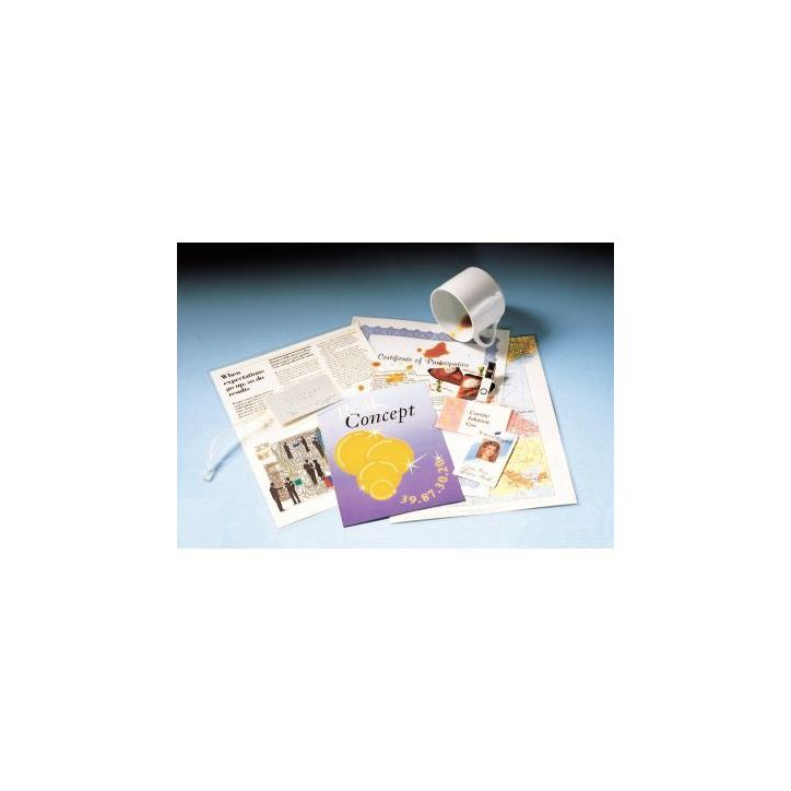 Boite de 100 pochettes à plastifier format 303x426mm pour document A3 ép 75/80µ 6001901 BUDGET