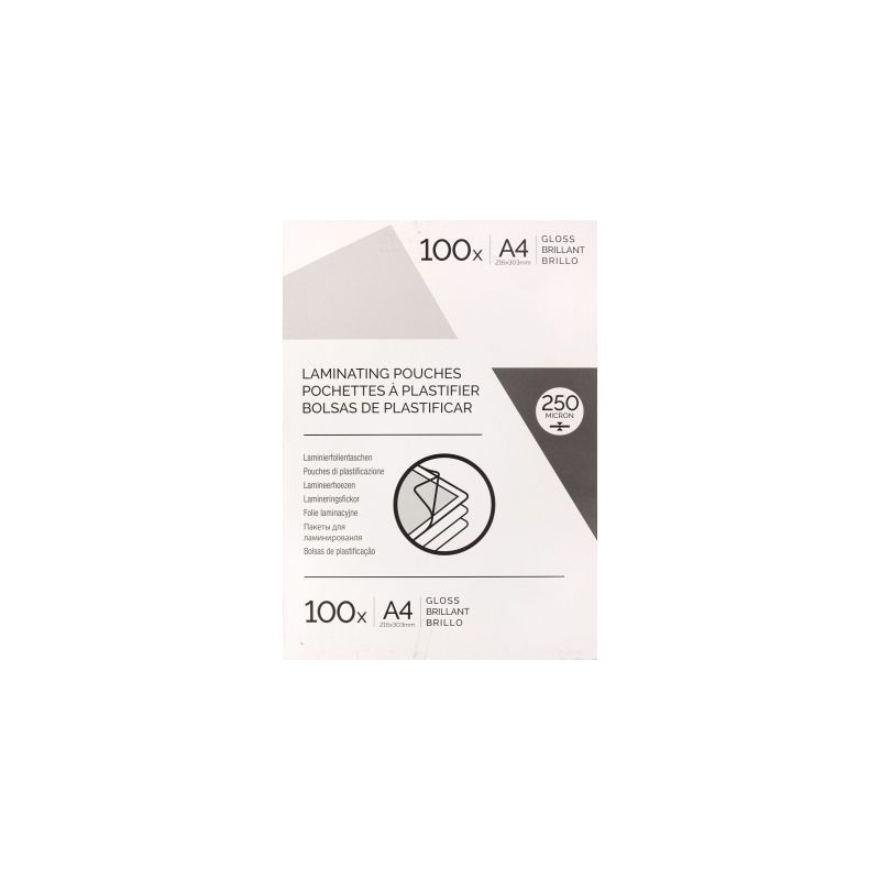 Achetez Boite de 100 pochettes à plastifier format 216x303mm pour document A4 ép 250µ 6910801 FEL.. Achetez Boite de 100 pochettes à plastifier format 216x303mm pour document A4 ép 250µ 6910801 FEL..