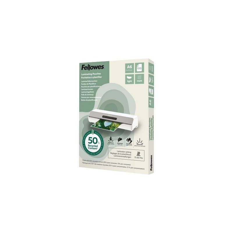 Achetez Boîte de 100 pochettes de plastification mates A6 80 microns 100143438 FELLOWES pas cher su.. Achetez Boîte de 100 pochettes de plastification mates A6 80 microns 100143438 FELLOWES pas cher su..