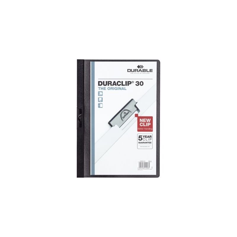 Achetez Paquet de 5 chemises DURACLIP 3mm noir 222701 DURACLIP DURABLE pas cher sur Ma Rentrée Sco.. Achetez Paquet de 5 chemises DURACLIP 3mm noir 222701 DURACLIP DURABLE pas cher sur Ma Rentrée Sco..