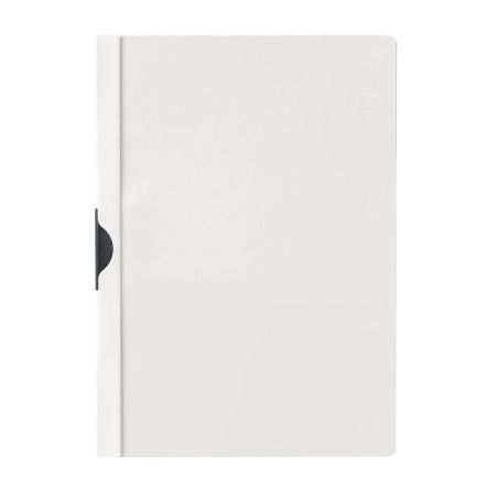 Achetez Chemise de présentation à clip, pour format A4 : 21x29,7 cm, dos 3 mm. Blanc 2002-02 DURA..
