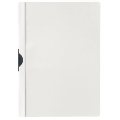 Achetez Chemise de présentation à clip, pour format A4 : 21x29,7 cm, dos 3 mm.  Blanc 2002-02 DURA..