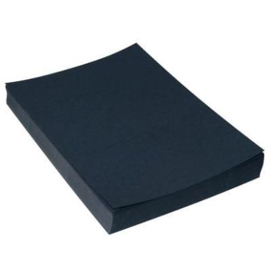 Achetez Boîte de 100 plats de couverture grain cuir A4 250gr Noir  pas cher sur Ma Rentrée Scolair..