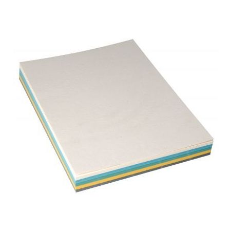 Achetez Paquet de 100 couvertures grain cuir 250g A4 coloris assortis 8055043 pas cher sur Ma Rentr ..