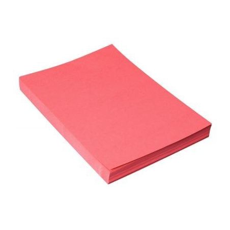 Achetez Boîte de 100 plats de couverture grain cuir A4 250gr Rouge  pas cher sur Ma Rentrée Scolai..