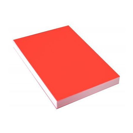 Achetez Paquet de 100 couvertures Bristol glacées 250gr rouge 8011087 pas cher sur Ma Rentrée Scol..